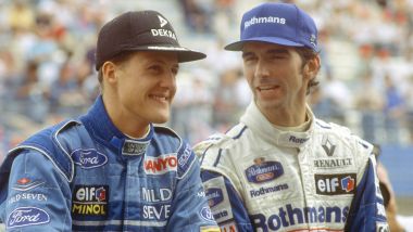 I due pretendenti al titolo F1 1994: Michael Schumacher e Damon Hill
