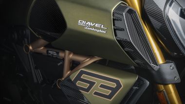 I fianchetti della Ducati Diavel 1260 Lamborghini