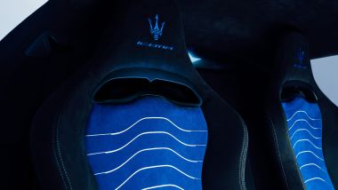 I sedili della Maserati MC20 Icona