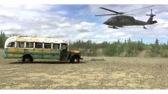 Into The Wild, l'autobus del film rimosso in elicottero. Video