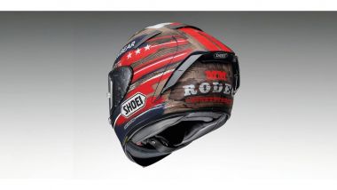 Il casco replica di Marc Marquez nel GP delle Americhe 2019