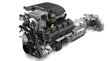 Il celebre 5,7 litri V8 Hemi di origine Chrysler Jeep