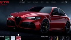 Alfa Romeo Giulia GTA e GTAm: online il configuratore. I prezzi