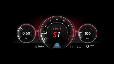 Il digital cockpit di Golf GTI 2020