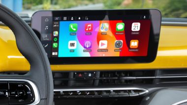 Il display centrale non è incluso nell'allestimento Pop