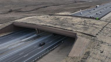 Il Greenland Wildlife Overpass, Colorado (credits: www.colorado.gov)
