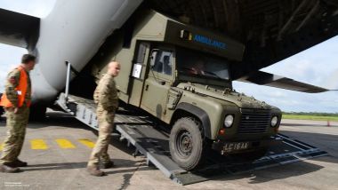 Il Land Rover dell'esercito UK fa un po' di tutto