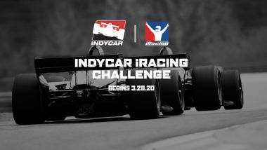 Il logo della IndyCar iRacing Challenge