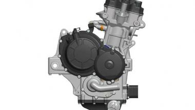 Il motore 4 cilindri da 399 cc di Colove
