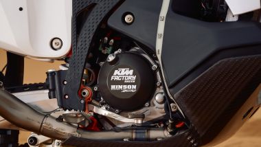 Il motore della quattroemmezzo KTM