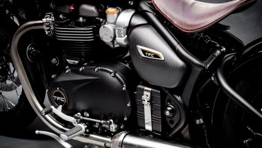 Il motore della Triumph Bobber TFC