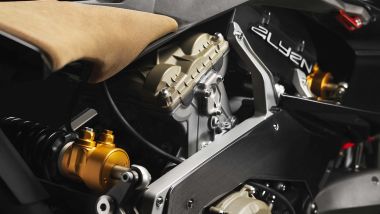 Il motore Ducati della Vyrus Alyen