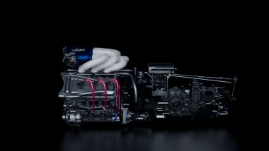 Il motore V6 ibrido della Alpine Alpenglow Hy6