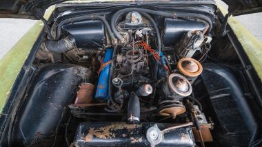 Il motore V8 della Cadillac di Totò