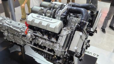 Il nuovo motore V8 di Great Wall (credit: GWM)