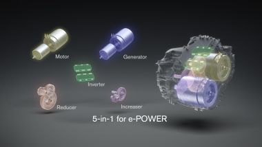 Il nuovo sistema 5-in-1 del motore e-Power 2025
