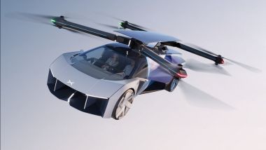 Il primo prototipo di auto volante Xpeng