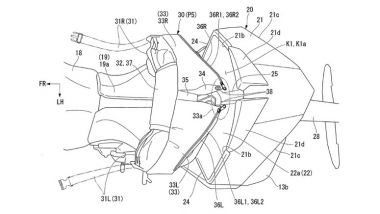 Il progetto Honda, con il nuovo codone con funzione aerodinamica, può ospitare una borsa ad hoc