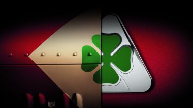 Il Quadrifoglio verde, logo riservato alle vetture sportive del Biscione