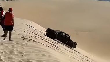 Il Raptor prende la rincorsa (Foto: YouTube/@Desconhecido agora)