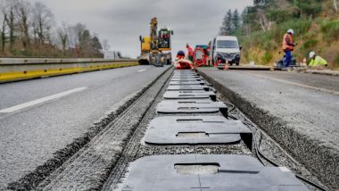Il sistema sfrutta bobine interrate nell'asfalto