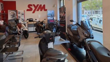 Il SYM Store di Milano