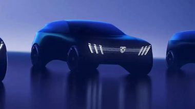 Il teaser del nuovo SUV elettrico Peugeot e-3008