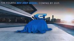 Jeep: nel 2025 arriva una nuova fuoristrada EV compatta. Teaser