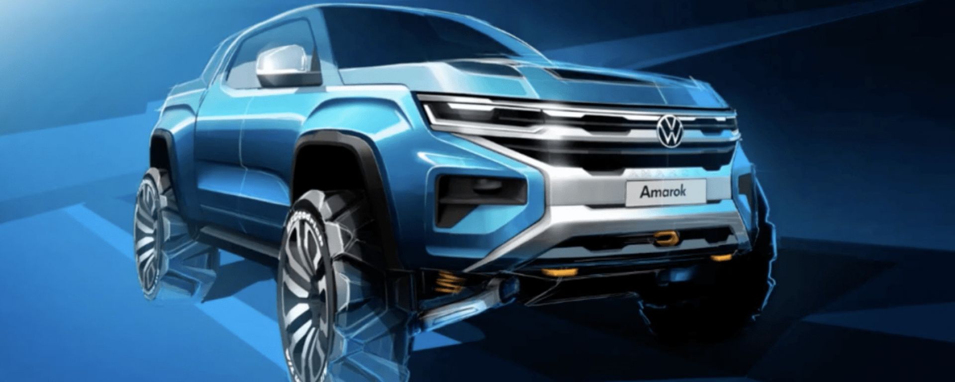 Nuovo Volkswagen Amarok 2022: il primo teaser di VW - MotorBox