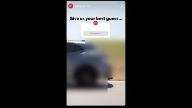 Il teaser di Toyota GR Corolla su Instagram