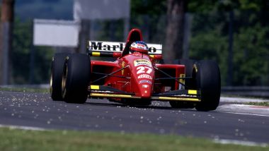 Il telaio 157 della Ferrari 412 T2 è stato usato da Jean Alesi nel mondiale F1 1995 | Foto: Girardo.com