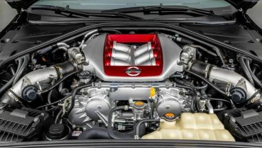 Il V6 biturbo della Nissan GT-R
