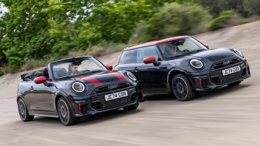 In parata: Mini JCW 2025 Hatchback e Convertible