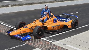 Indycar, Fernando Alonso prima delle qualifiche della Indy500 2019