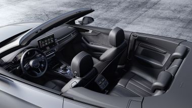 Interni e infotainment della nuova Audi A5 2020 Cabriolet
