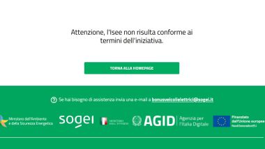 ISEE non conforme? No ecobonus