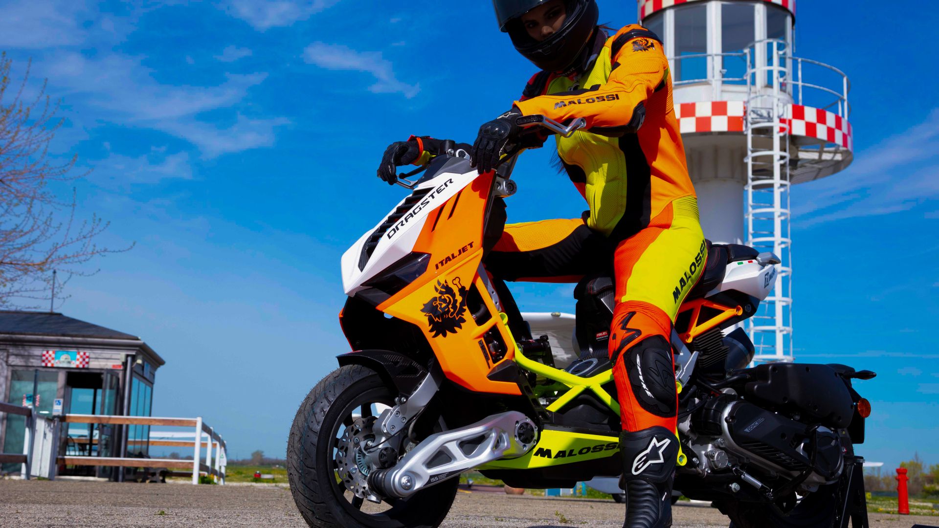 Italjet Dragster 200 Malossi: potenza, peso, prestazioni