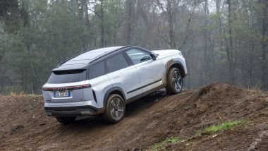 Jaecoo 7, il test in offroad