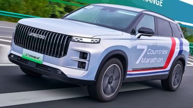 Jaecoo 7 PHEV, fino a 90 km di autonomia in EV