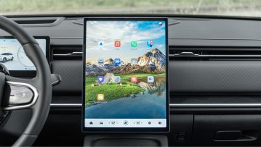Jaecoo 7 SHS, lo schermo da 14,8 pollici dell'infotainment