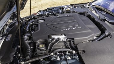 Jaguar F-Type: il motore V8
