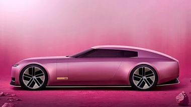 Jaguar GT concept, vista laterale
