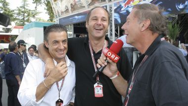 Jean Alesi e Gerhard Berger