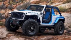 Jeep Magneto 2.0, a Easter Safari 2022 nuova Wrangler EV concept