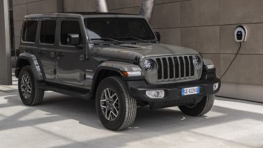 Jeep Wrangler Unlimited 2022: solo plug-in hybrid
