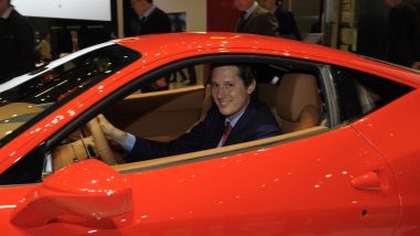John Elkann, presidente e CEO Ferrari ad interim