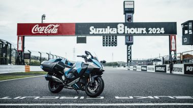 Kawasaki HySE nel circuito di Suzuka