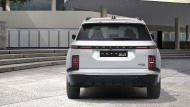 KGM Actyon HEV: la coda con i punti luce a LED dallo stile affilato e sportivo