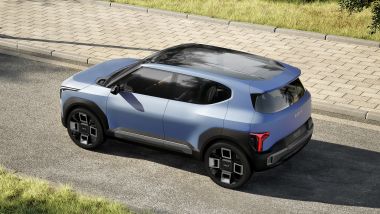 Kia Concept EV2, 3/4 posteriore dall'alto