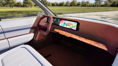 Kia Concept EV2, dettaglio dell'infotainment